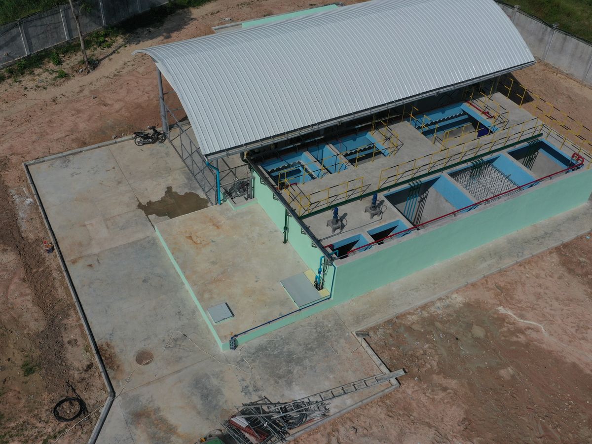 On-site civil construction